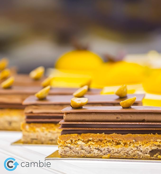 Cambie Milk Chocolate Couverture 34%, 1 Pound of European Style Milk Couverture for Dubai Chocolate Bar, Bon Bons, Bars, Chocolatiers, Pastry Chefs, Home Bakers, and Professionals, 1 Pound