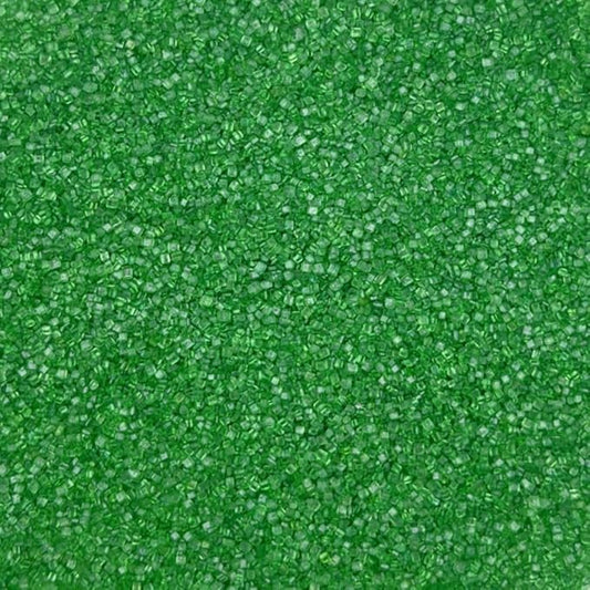 Sentovac Green Sanding Sugar Sprinkles | Edible Green Sprinkles for Cake Decorating | 1 Bottle 3.2oz Cookie Decorating Celebrations Wedding Shower Party Chirstmas Supplies