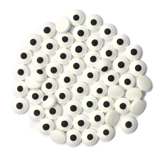 Mystic Sprinkles Halloween Candy Shape Sprinkles (Medium Eyeballs, 1 Pound Bag)