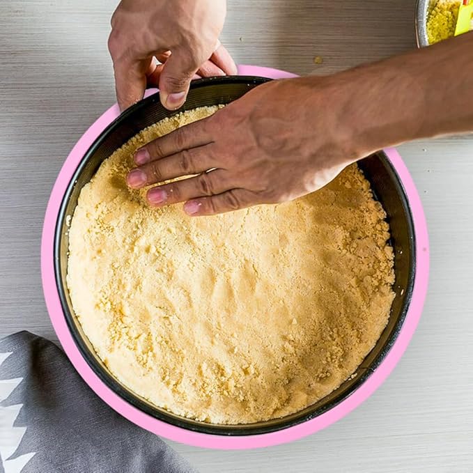 10In Cheesecake Pan Protector Water Bath Protector for Round Springform Pan Preventing Water from Entering The Spring Form Pans