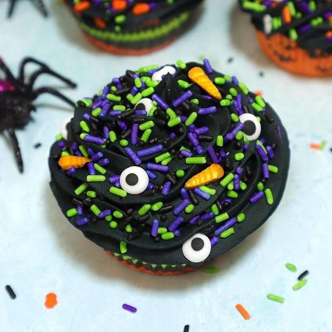 Mystic Sprinkles 4 Cell Sprinkle Assortments (Monster Mash, Midi)
