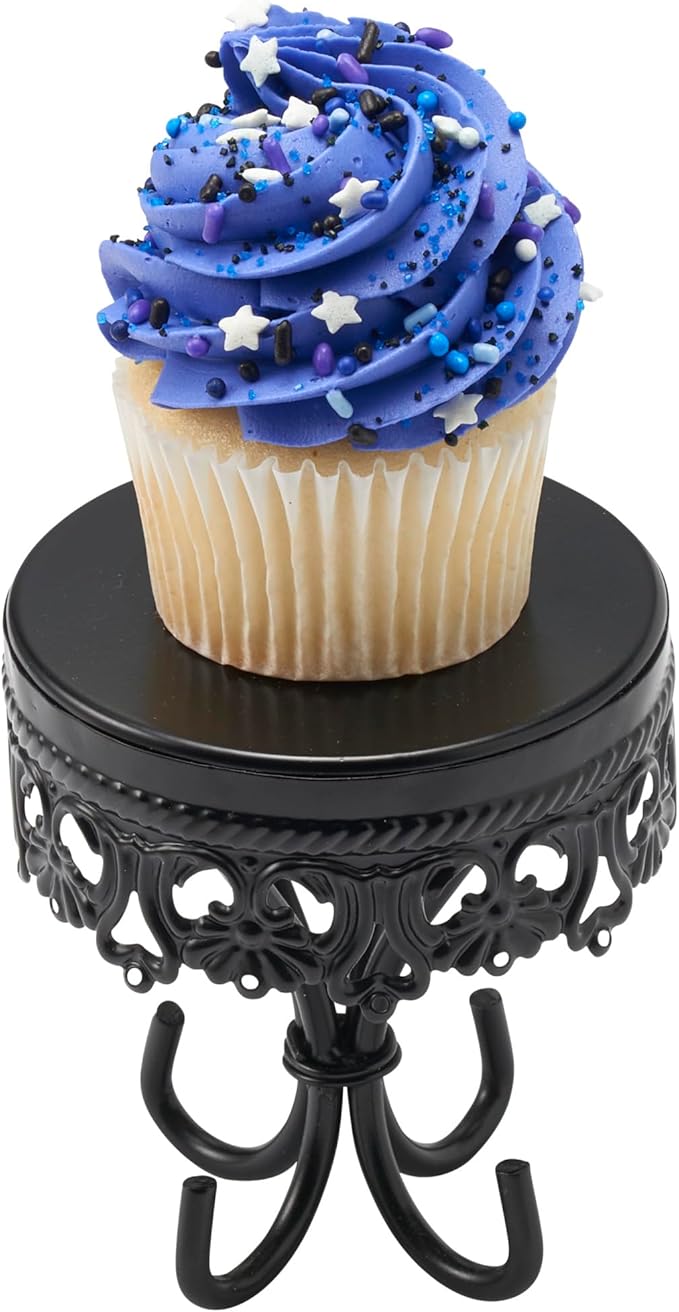 DecoPac Cosmic Skies Fusion Mix Sprinkles, 26oz, Blue, White Shaped Candy Sprinkles in Handheld Container, Edible Decorations For Celebration Cakes, Cupcakes, Cookies and Donuts