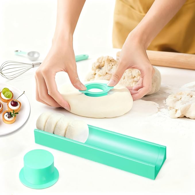Round Cake Pop Mold with 100PCS Sticks : Food-grade ABS Circle Cake Pop Cutter and Pusher - Easy to Make Homemade Cakepop Molds Shapes for Birthday, Family Activities, Party