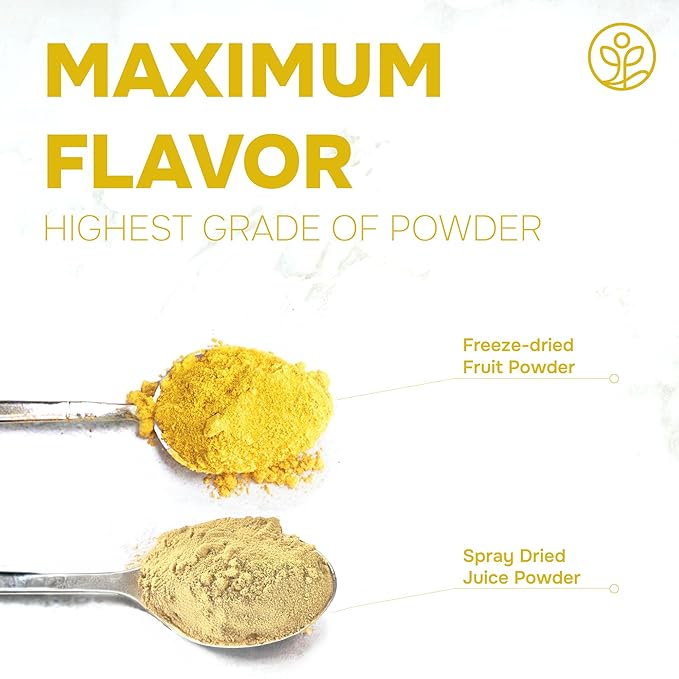 Jungle Powders Passion Fruit Powder 7 Ounce, Freeze Dried Passion Fruit Puree Powder for Baking Smoothies Lilikoi Granadilla Additive Free Purée Extract Fruit Juice Supplement