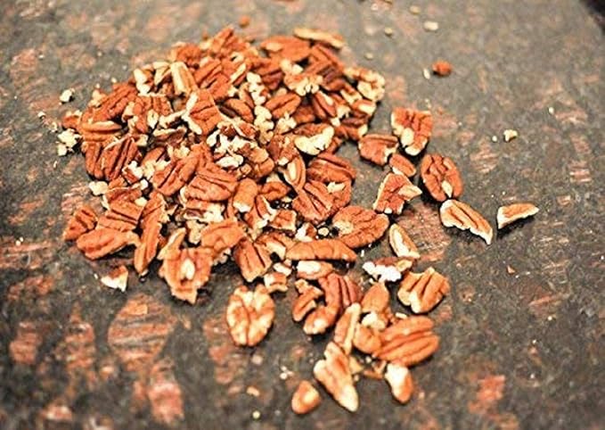 Shelled & Raw Chopped Georgia Pecans (1 Lb) - Handpicked for Freshness & Quality - Bag of Southern Tastiness - Great for Baking & Cooking - Farm Fresh Nuts Brand