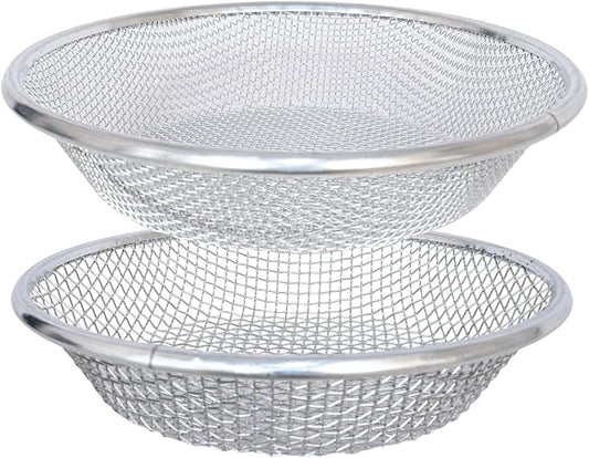 Soil Sifter for Garden Suitable for 5 Gallon Buckets (2 PCS 1/4in,1/8in)