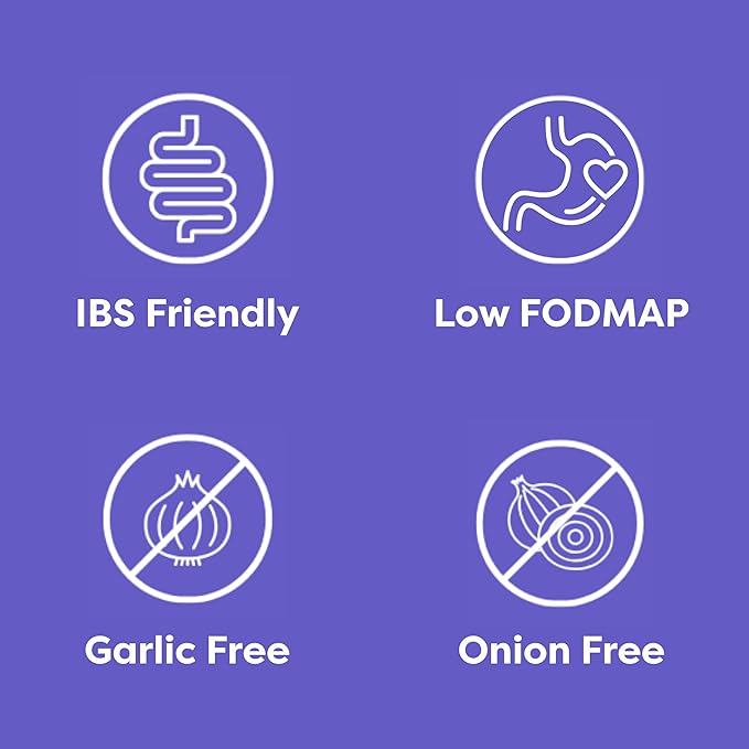 Fody Foods Variety Seasoning Pack, Pack of 5, Garlic and Onion Free, Low FODMAP Certified, Gut & IBS Friendly, Vegan, Non-GMO, Gluten Free, Keto Friendly