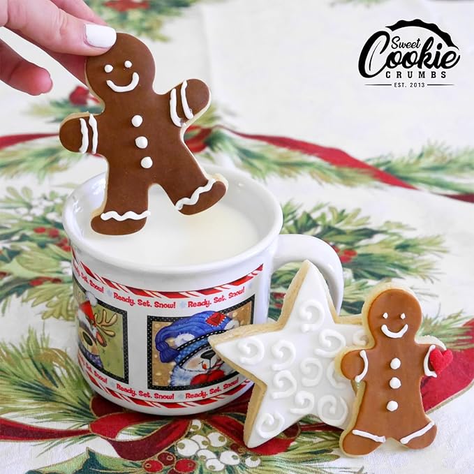 Gingerbread Man Cookie Cutter, Premium Food-Grade Stainless Steel, Dishwasher Safe
