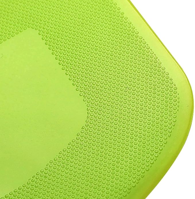 Dough Scraper Bowl Scraper Bread Cream Cake Pizza Cutter Bench Scraper- Flexible Plastic Multi-Function Kitchen tools, 2 Piece White-Green
