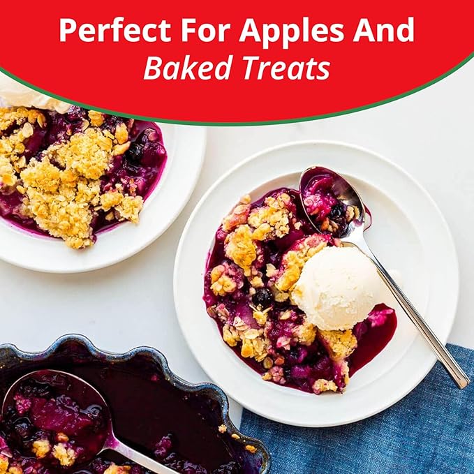 Concord Foods Apple Crisp Mix Easy to Make Dessert with Delicious Ready to Go Ingredients - Sweet, Tender, Fruit Dessert Covered in Buttery, Cinnamon Crumb Topping (8.5 oz Pack of 6)