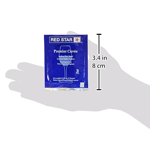 Red Star Premier Cuvee Wine Yeast, 5g - 10-Pack