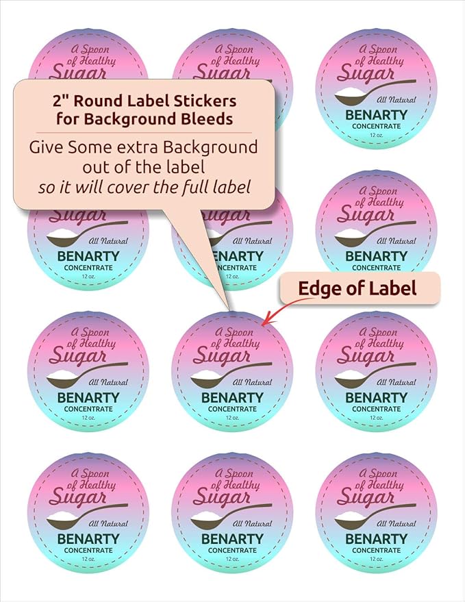 NextDayLabels - 2 Inch Round Circle Stickers - Matte White Blank Laser/Inkjet Printer Labels (300 Labels, 25 Sheets, 12 Per Sheet)