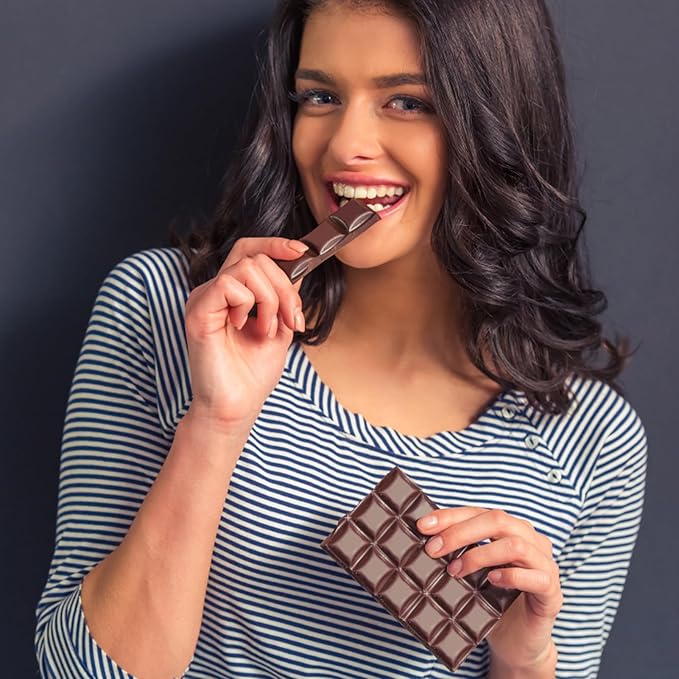 Palksky Chocolate Bar Mold Deep, 2Pack Silicone Chocolate Molds with Grid & Diamond Shapes for Homemade Chocolates, Silicone Molds for Making Pistachio Chocolate Bars, Treats & Desserts