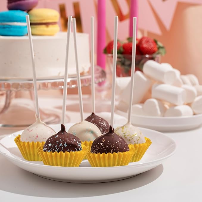 1000pcs Mini Cupcake Liners Small Muffin Liners Candy Paper Cups Cupcake Wrappers Baking Cups for Wedding Birthday Holiday Party Baby Shower, Yellow