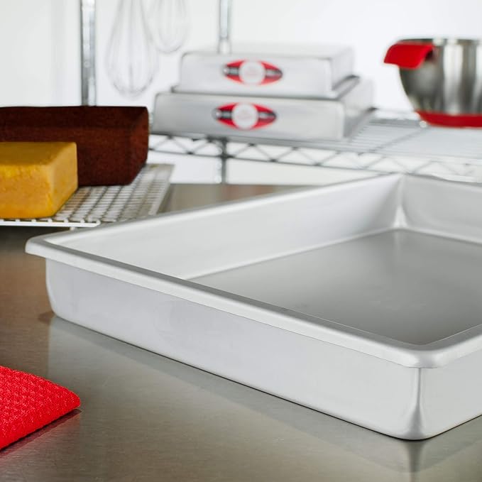 Fat Daddio's POB-12162 Sheet Cake Pan, 12 x 16 x 2 Inch