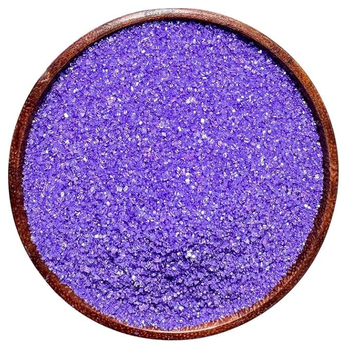 NY Spice Shop Lavender Sanding Sugar - 1 Pound Sweet Edible Sprinkles for Party Decorations, Cake, Cupcakes, Cookies Toppings & Dessert Dishes - Colorful Sugar Sprinkles for Party Favors & Baking Treats