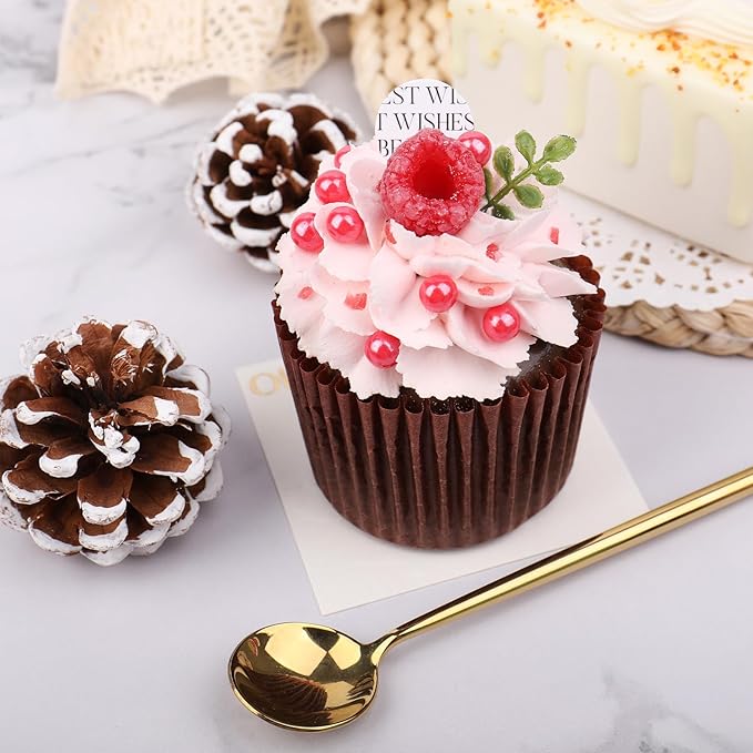 Red Sprinkles for Cake Decorating, 7.8oz Edible Pearl Sprinkles, Sugar Candy Pearls for Baking, Cookie Decorations & Cupcake Topper, Wedding Party Christmas Valentines Supplies (Cherry Red, 4 Sizes)