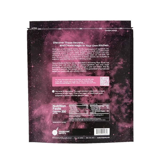 Pure Mannitol Powder Vegan ⊘ Non-GMO Gluten-Free - 1kg/2.2lbs/36oz