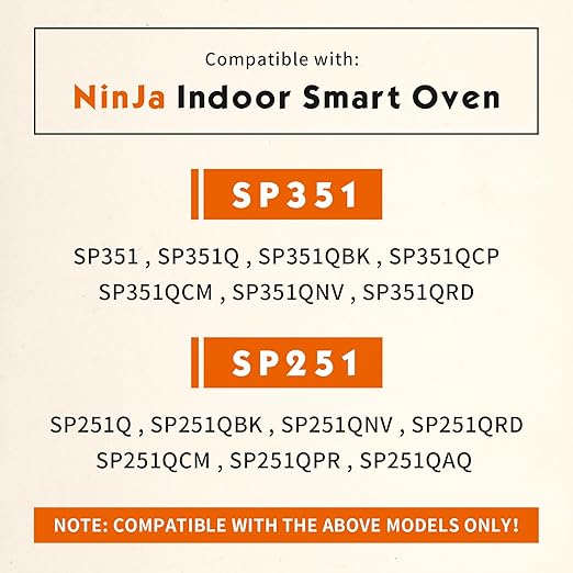 Smart Thermometer Probe for Ninja SP351 Foodi Smart 13-in-1 Dual Heat Air Fry, Compatible with SP351/SP251Q Oven, Replacement for Ninja Oven Thermometer Meat Probe 1 Pack