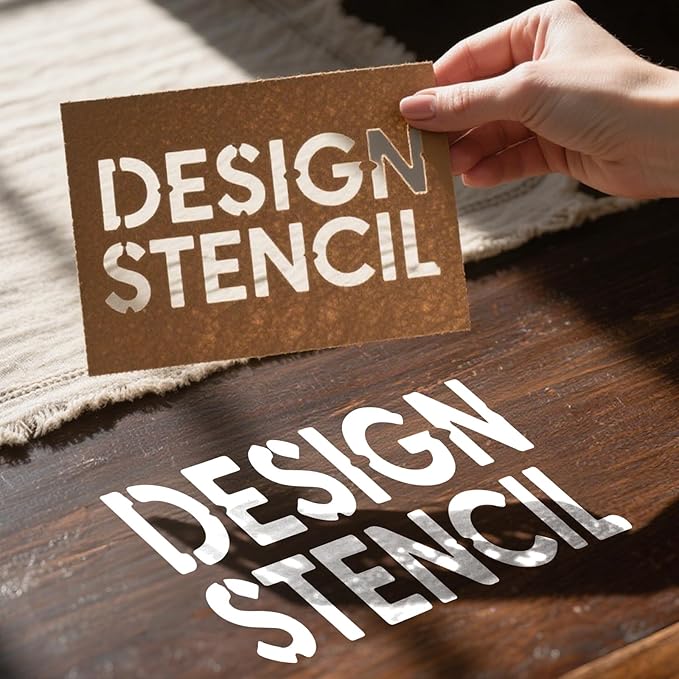 Custom Stencils for Spray Painting Personalized Logo Text Letter Name Stencil Maker Make Your Own Spray Paint Stencil Metal Wood Wall Art