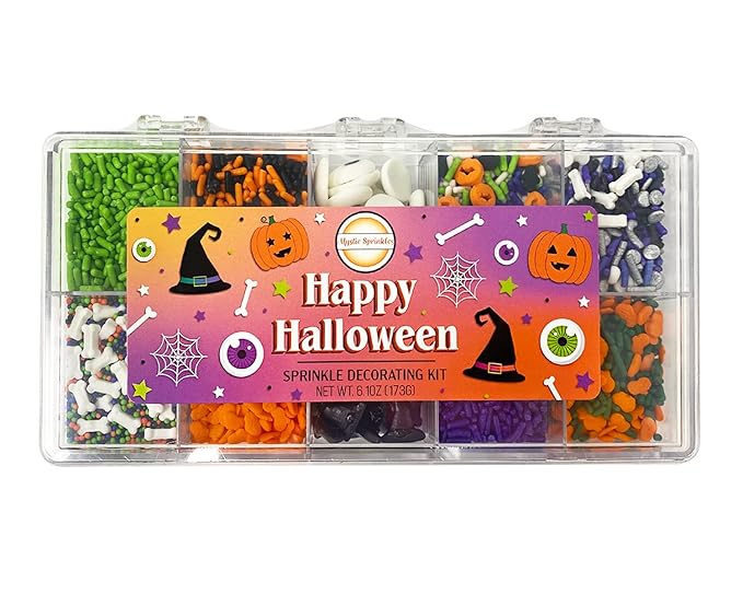 Mystic Sprinkles Sprinkle Decorating Kits (Happy Halloween)