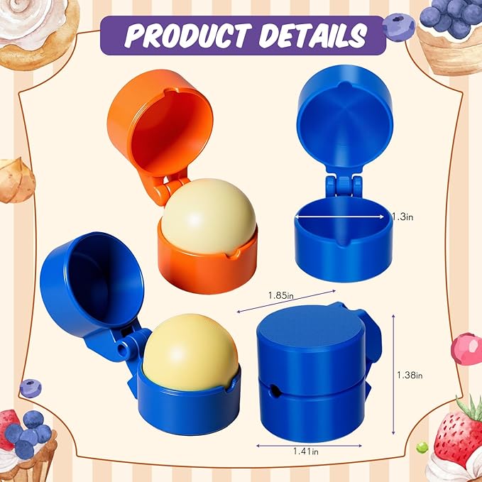2 Pcs Round Cake Pop Mold Press Set, Circle Cake Pop Cutter and Pusher, Baking Tools Accessories for Home Baking, Birthday Parties, Wedding Desserts