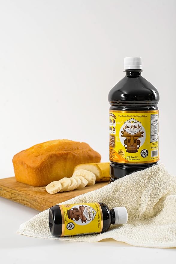 Suchiate Pure Vanilla | Mexican Vanilla for Baking and Desserts | Made with Real Vanilla Bean | Vainilla Mexicana Buena 4.15oz (125 ml)