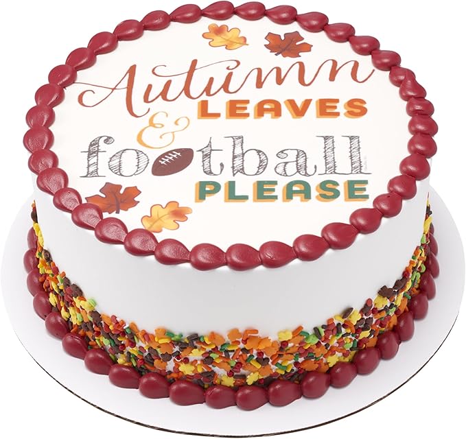 DecoPac Autumn Fusion Mix Sprinkles, 26oz, Shaped Candy Sprinkles in Handheld Container, Edible Decorations For Celebration Cakes, Cupcakes, Cookies and Donuts