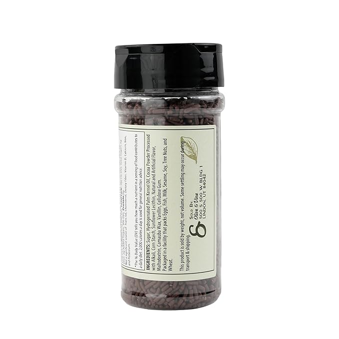 Olive & Vine Chocolate Sprinkles, Sweet Flavor, For Desserts & Baking, Rich Tradition, Authentic Taste, For Global Recipes (5.44 Ounce)