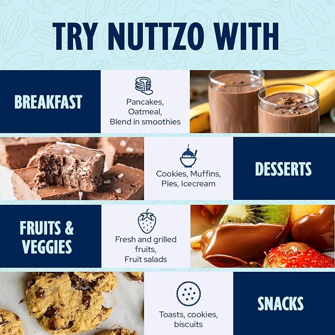 NuttZo S’mores Nut & Seed Butter – 16oz (Case of 6 Jars) | Creamy Blend with Peanuts, Cashews, Almonds, Graham Crackers, Dark Chocolate & Marshmallows | 5g Sugar, 6g Protein Nut Butter