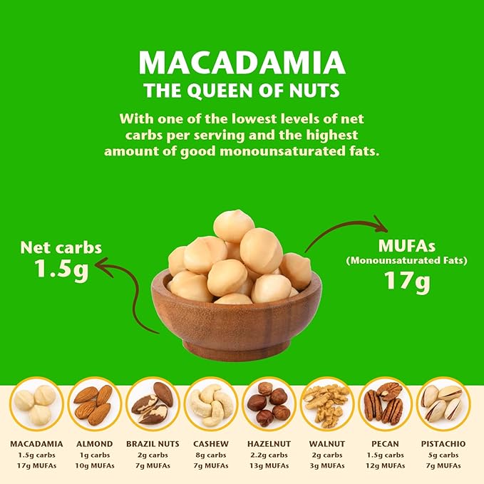Tropical Crunch Macadamia Sour Cream & Onion – Oven-Baked Gourmet Snack, Gluten-Free, Savory Flavor, 270g