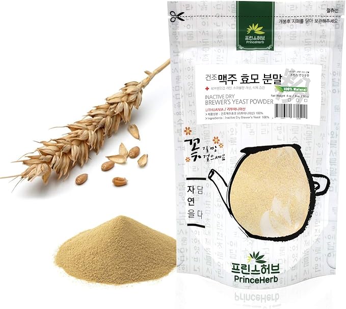 [Medicinal Herbal Powder] Inactive Dry Brewer's Yeast Powder/건조맥주효모 분말 (16 oz)