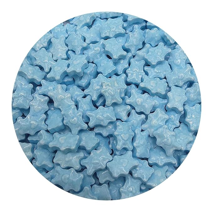 NCS Blue Teddy Bear Edible Candy Sprinkles, 8 ounces