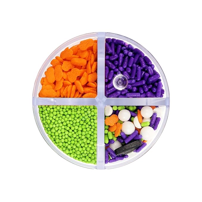 Mystic Sprinkles 4 Cell Sprinkle Assortments (Witches Brew, Midi)