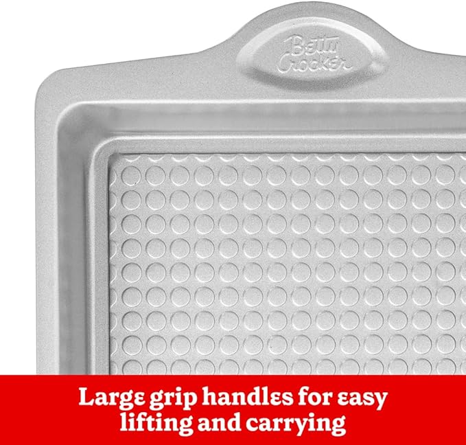 Betty Crocker Bakery Starter Bundle: 12-Cup Muffin Pan, 9" Round Pan, 12" Loaf Pan, Silicone Dough & Bowl Scraper, Scraper Spatula - Perfect for Baking Enthusiasts