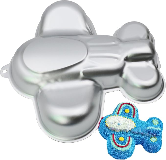 11 Inch Plane Aluminum Alloy Cake Baking Mold Springform Pan (Airplane)