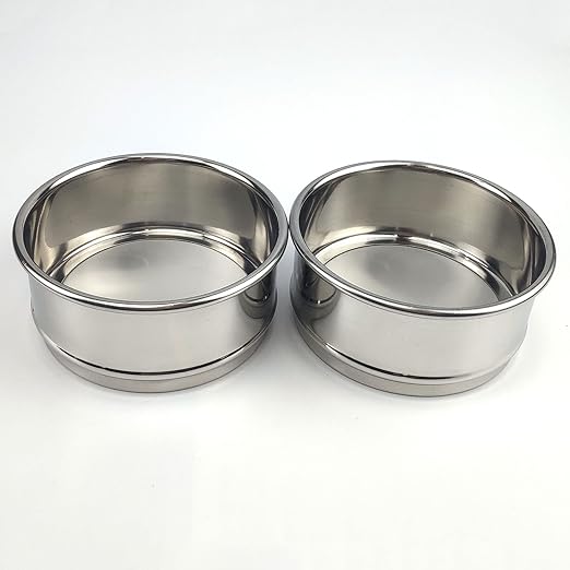 LABALPHA 2800 Mesh Lab Sieves, Test Sieve #2800 Mesh, 4'' Diameter, 304 Stainless Steel Wire Cloth (0.003mm)