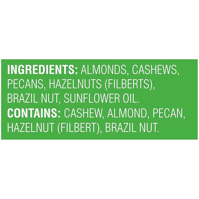 Sincerely Nuts Roasted & Unsalted Mixed Nuts (3 LB) Almonds, Cashews, Brazil Nuts, Hazelnuts & Pecans - Vegan, Kosher & Gluten-Free Food-Nutrient Rich Alternative Treat for the Whole Family