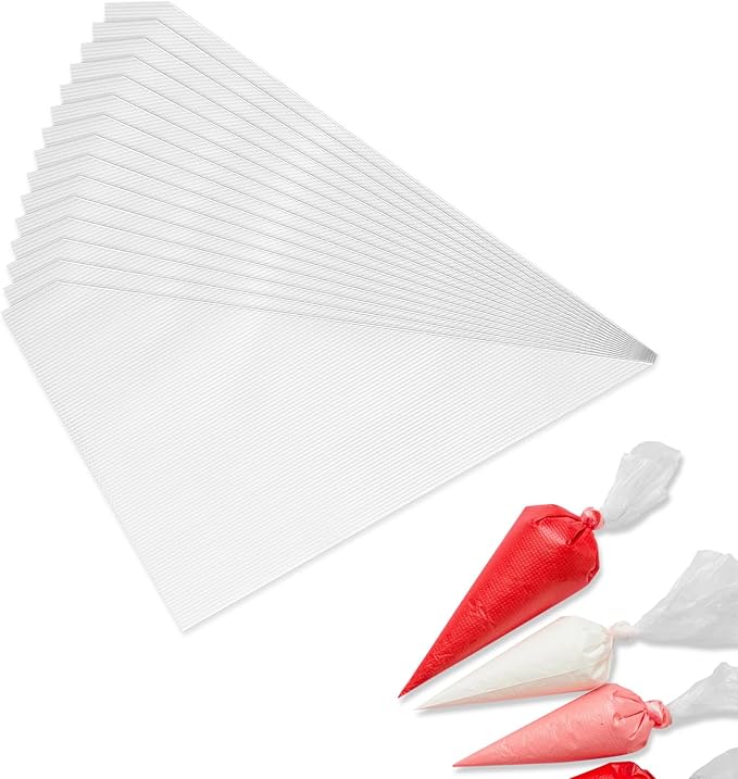Thick Disposable Piping Bags - Durable and Versatile Pastry Bags for Dessert & Candy Decorating - 12In,100Pcs
