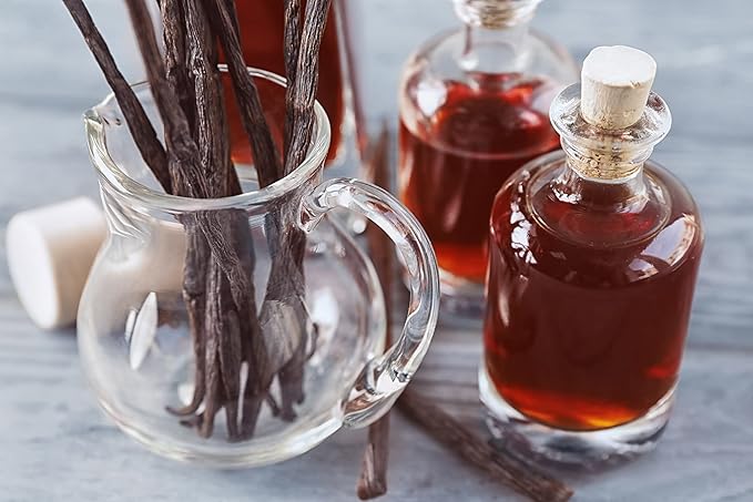 Organic Vanilla Extract - Made with Madagascar Vanilla Beans - 1 Gallon – For Baking, Desserts, Home Cooking and Chefs