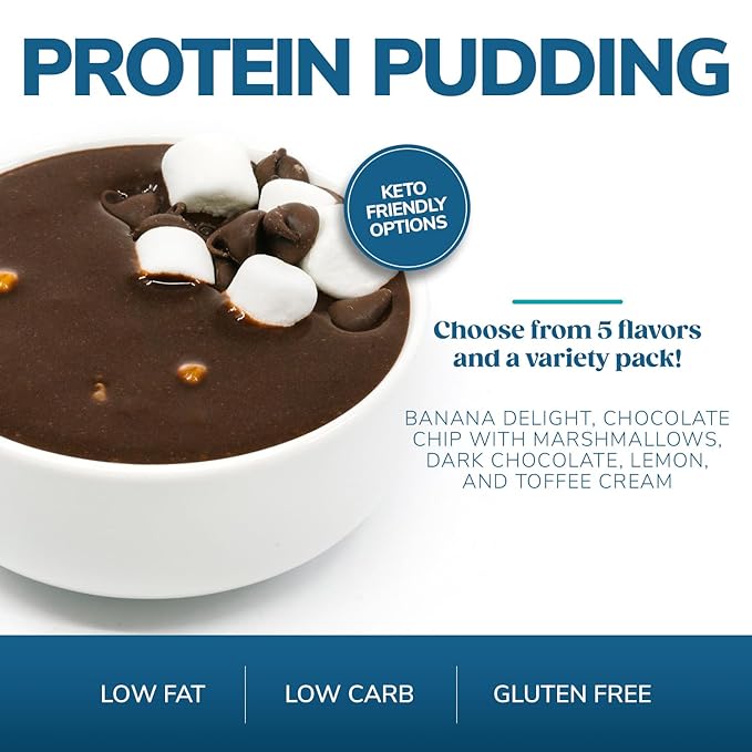 WonderSlim Protein Pudding, Lemon, 12g Protein, Gluten Free (7ct)