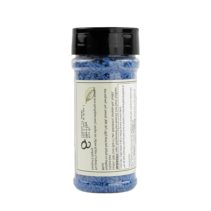Olive & Vine Blue Sprinkles, Sweet Touch, For Baking & Desserts, Rich Tradition, Authentic Taste, For Global Recipes (5.44 Ounce)