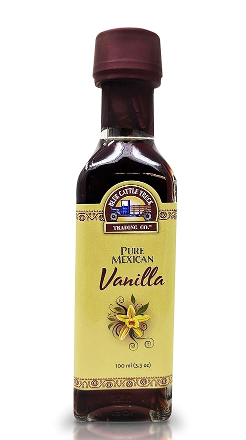 Blue Cattle Truck Trading Co. Pure Gourmet Mexican Vanilla Extract, Small, 3.3 Ounce…