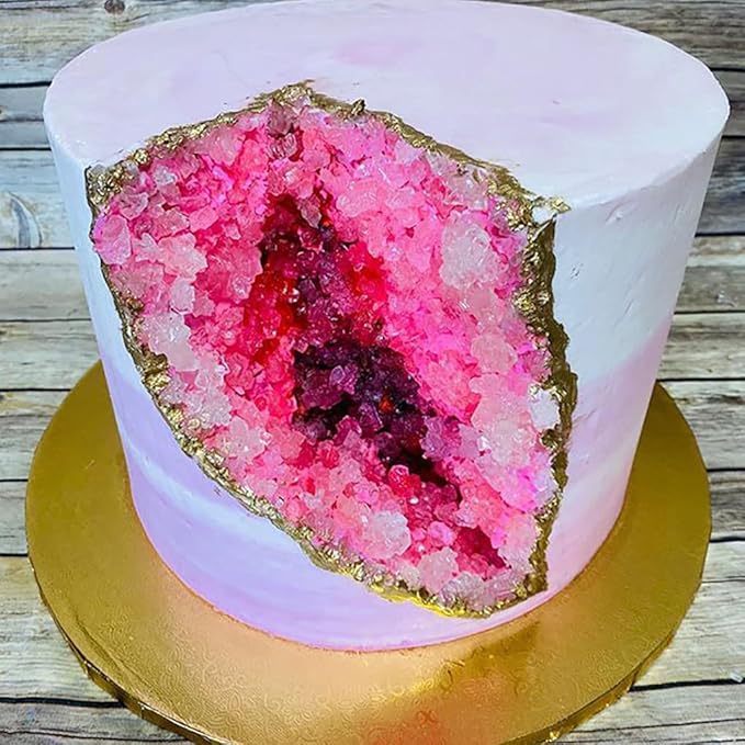 Purple Sugar Crystals, Christmas sprinkles,Cake sprinkles,Cookie sprinkles,Sugar Pearl, Edible Candy Pearls 130g 4.6OZ for Cake Cupcake Decorationg (Sugar Crystals-Purple)