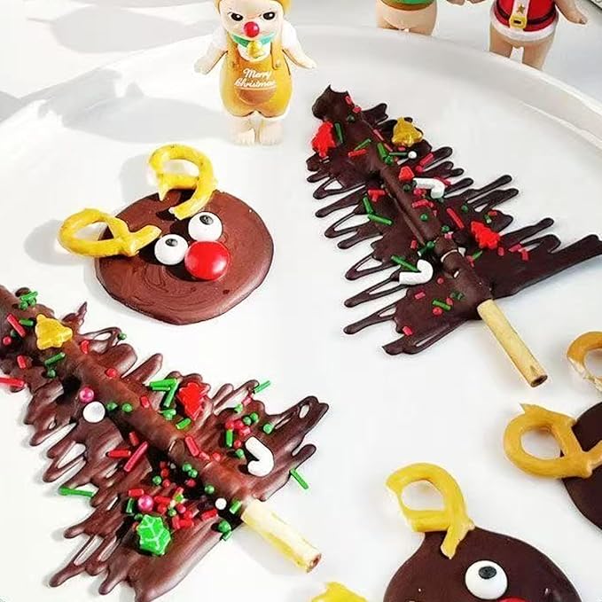 PhilaeEC Christmas Mix Sprinkle Edible for Cake Decoration Red Green White Sprinkle Cake Baking Cookie Cupcake Toppers Decoration Vanlentine Halloween Christmas Supplies
