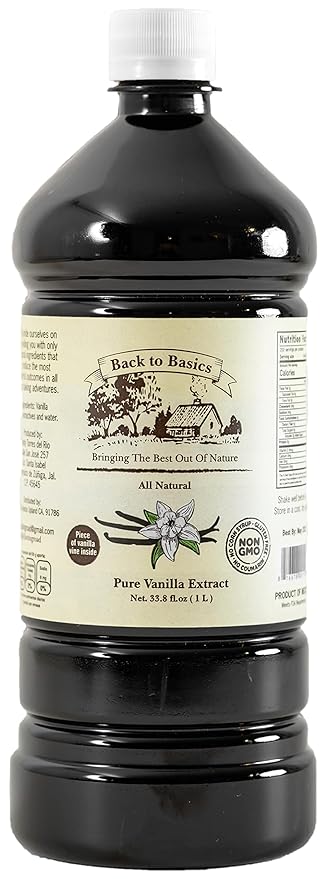 Back to Basics Vanilla (33 Oz (1 Liter) (Pack of 1))