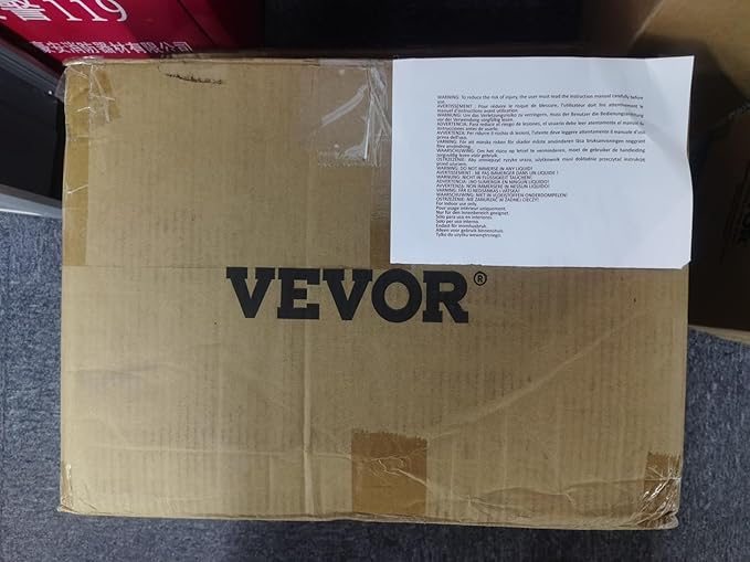 VEVOR Cake Decorating Machine, Cake Cream Spreading Coating Smearing Machine, Low Noise Cake Frosting Machine, Turntable with Adjustable Scraper, for 4" to 12" Cake, 25-320RPM Rotating Speed, White