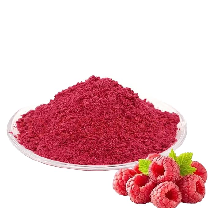 Raspberry powder 6.35oz. Frozen dried fruit powder, used for baking, beverages, smoothies and yogurt