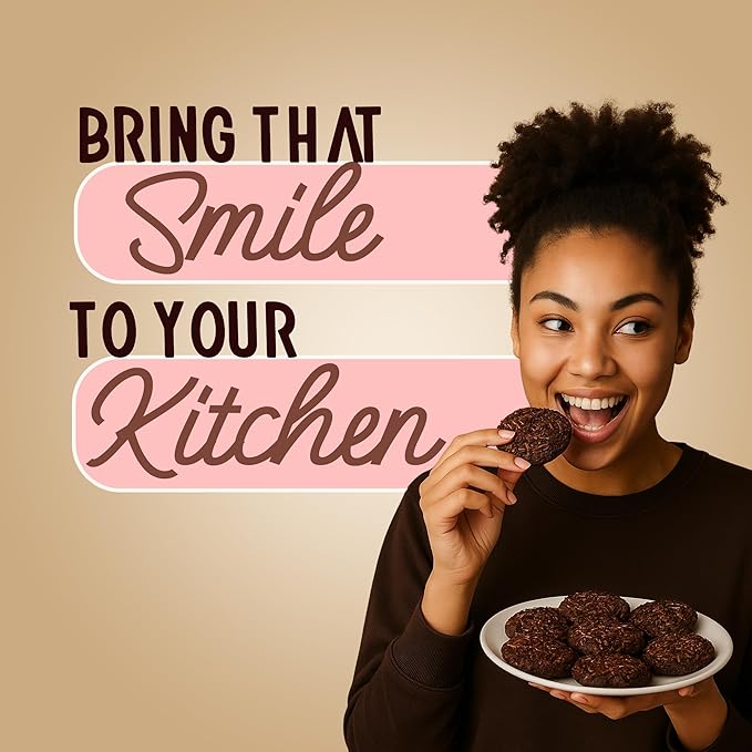 Snackathon Sprinkles for Baking & Decorating, Chocolate Sprinkles, 2.2 LB Bulk Brown Jimmies in Resealable Pouch – Rich Cocoa Flavor for Cupcakes, Cookies, and Desserts
