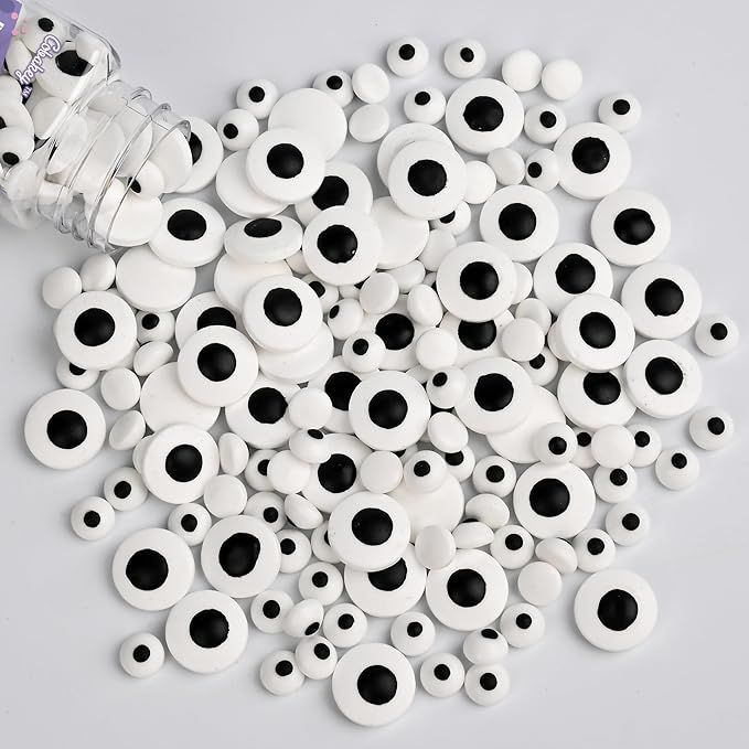 Eyeball Sprinkles for Cake Decorating, Eyeball Candy Sprinkles Perfect for Cupcake Toppers Wedding Party Valentines Halloween Christmas Supplies 3.52 Ounce
